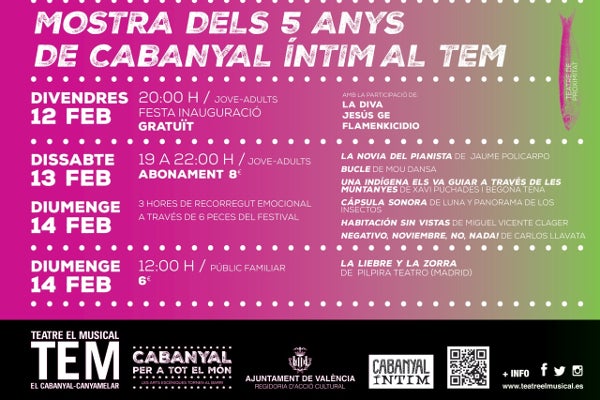 Cartell 5é Cabanyal Íntim